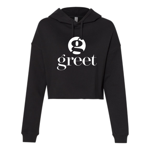 Greet - Independent Trading Co Crop Hoodie