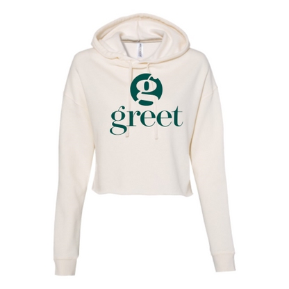 Greet - Independent Trading Co Crop Hoodie