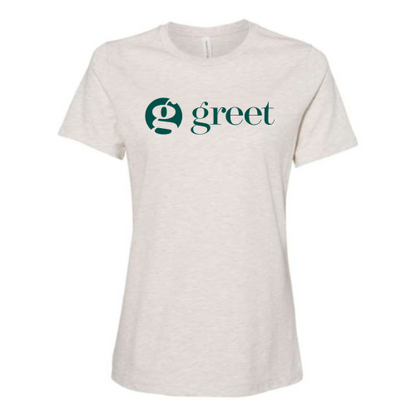 Greet - Ladies Relaxed Fit CVC Tee
