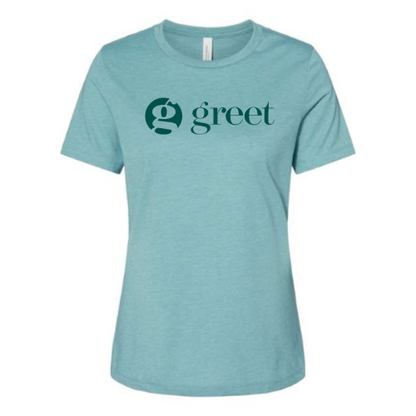 Greet - Ladies Relaxed Fit CVC Tee