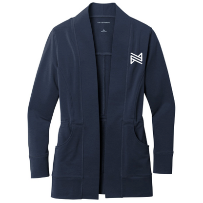 N2Co - Port Authority Ladies Microterry Cardigan