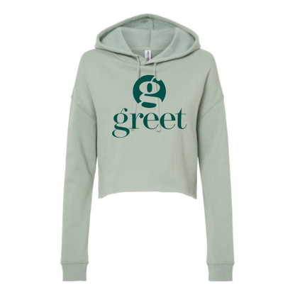 Greet - Independent Trading Co Crop Hoodie