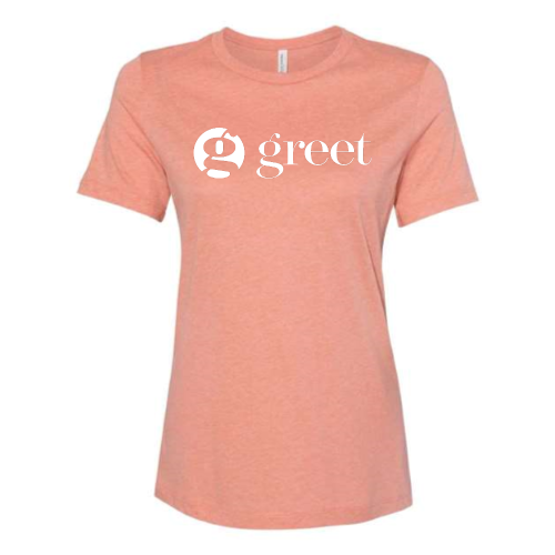 Greet - Ladies Relaxed Fit CVC Tee