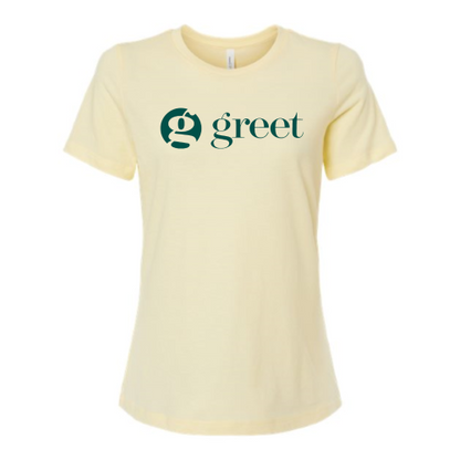 Greet - Ladies Relaxed Fit CVC Tee